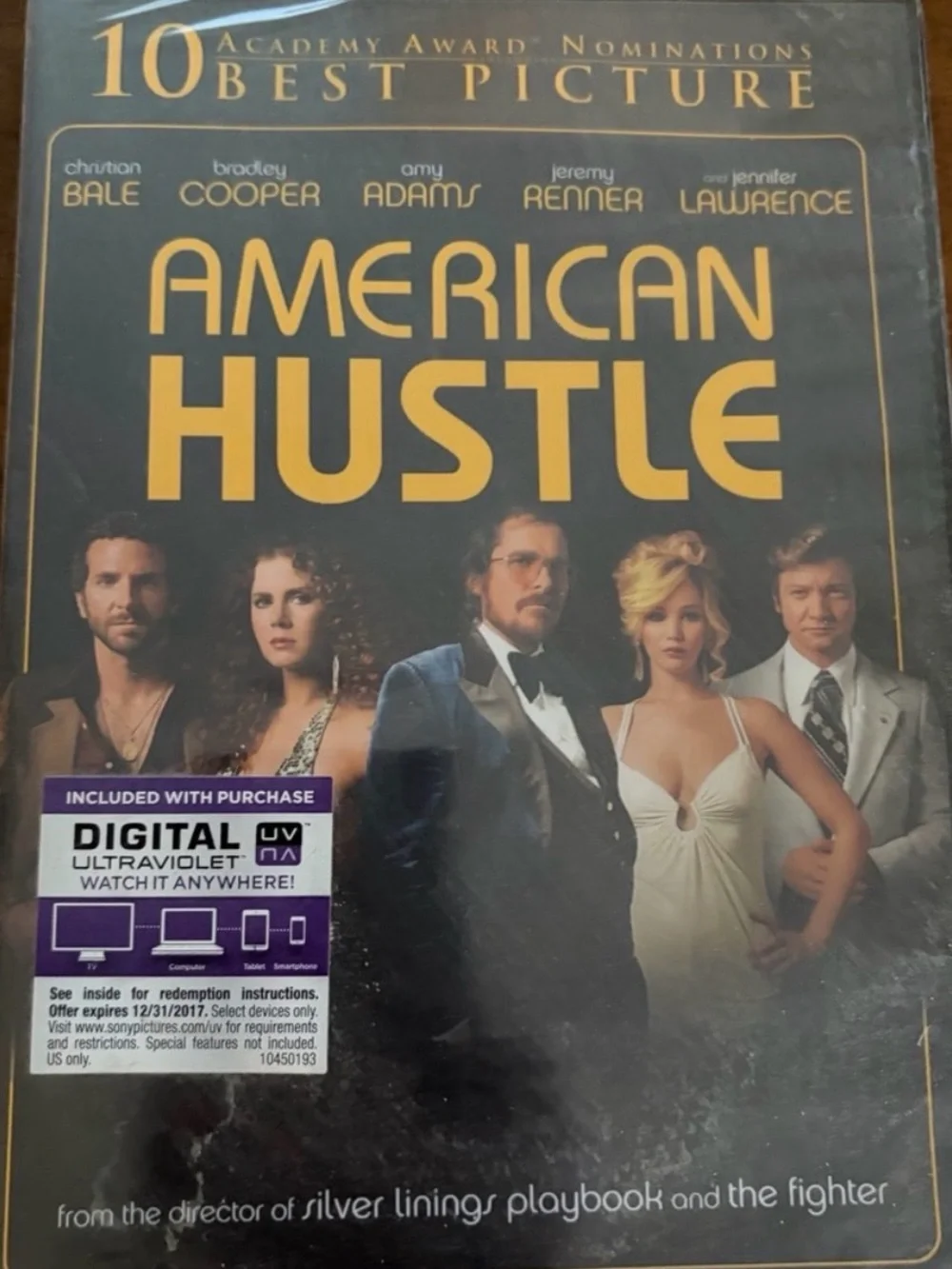 NWT American Hustle DVD